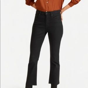 Everlane high rise kick crop